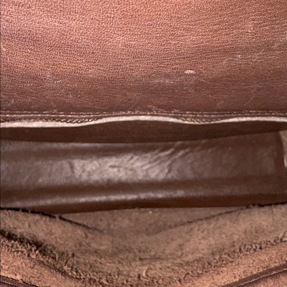 Vintage Coach Court Brown Satchel Bag 9870 - Picture 13 of 15